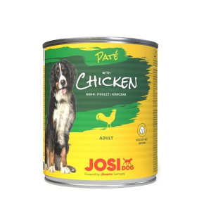 JOSERA JOSIDOG PATE CHICKEN suņu konservi 800g