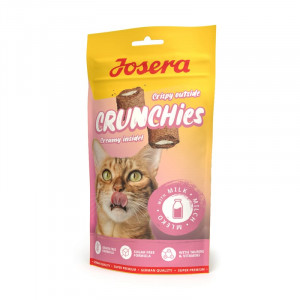 JOSERA CAT SNACK CRUNCHIES MILK kaķu gardums 60g