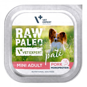 RAW PALEO DOG MINI PORK pastēte suņiem Cūkgaļa 150g