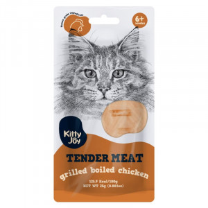 KITTY JOY GRILLED CHICKEN kaķu gardums Grilēta vista 25g