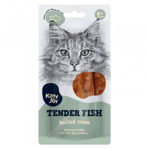 KITTY JOY BOILED TUNA kaķu gardums Vārīts tuncis 25g