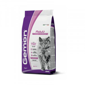 GEMON CAT PORK & RICE sausā barība kaķiem Cūkgaļa, rīsi 2kg