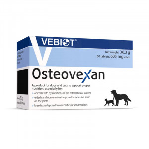 Osteovexan Vebiot papildbarība suņiem, kaķiem Locītavām N60