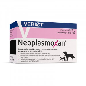 Neoplasmoxan Vebiot papildbarība suņiem, kaķiem Imunitāte N60