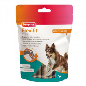 BEAPHAR FLEXIFIT STICKS papildbarība suņiem ar glikozamīnu 175g