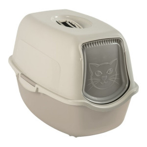 GIMBORN MIA slēgta kaķu tualete Beige 56x40x39 cm