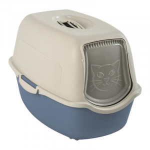 GIMBORN MIA slēgta kaķu tualete Blue 56x40x39 cm