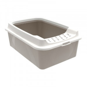 GIMBORN BEA pusslēgta kaķu tualete Beige 57x39x21 cm