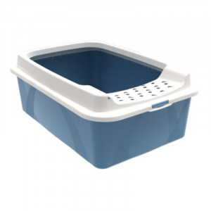 GIMBORN BEA pusslēgta kaķu tualete Blue 57x39x21 cm