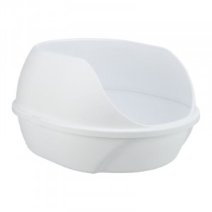 TRIXIE SIMAO kaķu tualete ar apmalēm White 48x30x58cm