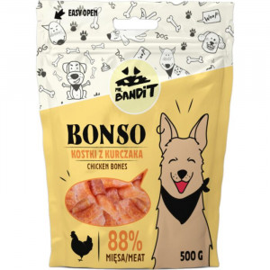 MR.BANDIT BONSO CHICKEN gardums suņiem Vistas kauliņi 500g