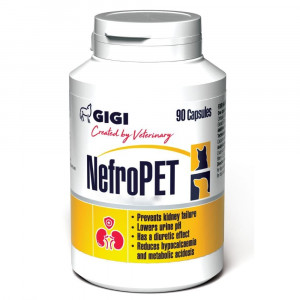 GIGI NEFROPET papildbarība suņiem kaķiem Nieres, urīnizvades sistema N90