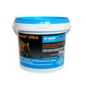 STORM ULTRA žurku inde peļu un žurku iznīcīnāšanai 300g