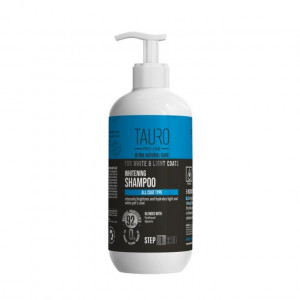 TAURO PRO LINE WHITENING SHAMPOO šampūns suņiem, kaķiem 400ml