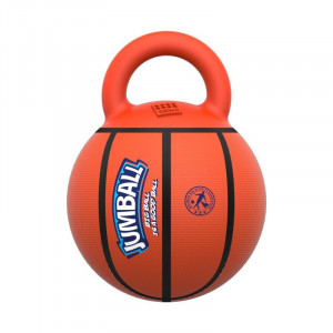GIGWI JUMBALL XL ORANGE rotaļlieta suņiem Bumba ar rokturi 20cm