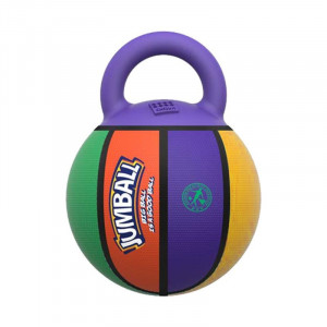 GIGWI JUMBALL XL BASKETBALL rotaļlieta suņiem Bumba ar rokturi 20cm