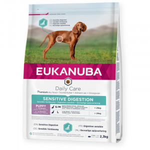 EUKANUBA DOG PUPPY ALL SENSITIVE DIGESTION barība kucēniem 2.3kg