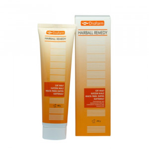 DIAFARM CAT MALT PASTA kaķiem matu kamolu izvadī&scaron;anai 100g