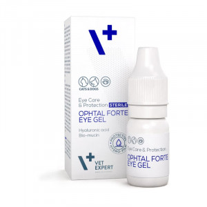 VETEXPERT EYE GEL OPTHAL FORTE acu gēls suņiem kaķiem 7ml