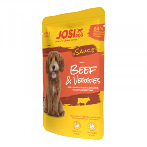 JOSERA JOSIDOG MINI BEEF & VEGGIES SAUCE suņu konservi 100g