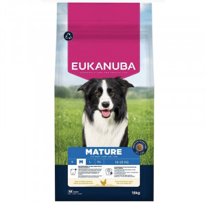 EUKANUBA DOG MEDIUM MATURE CHICKEN sausā barība suņiem 15kg