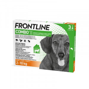 FRONTLINE COMBO SPOT-ON DOG S SUŅIEM (2-10KG) N3