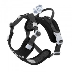 Hurtta Weekend Warrior Harness Eco suņu iemaukti 40-50 cm melni