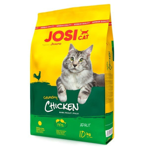 JOSERA JOSICAT CRUNCHY CHICKEN sausā barība kaķiem Vista 10kg
