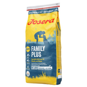 Josera Family Plus sausā barība kucēniem un kucēm grūsnības, zīdīšanas periodā 15kg