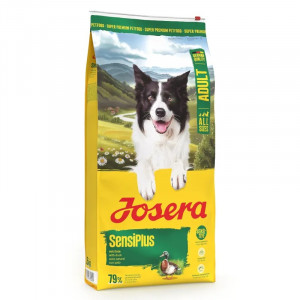 JOSERA SENSIPLUS sausā barība suņiem Pīle, rīsi 12.5kg