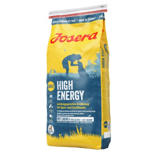 Josera High Energy sausā barība aktīviem suņiem ar vistu un lasi 15kg