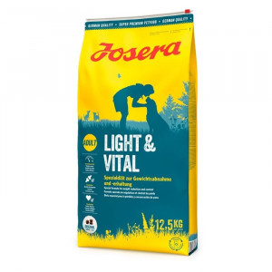 JOSERA LIGHT & VITAL sausā barība suņiem Svara kontrole 12.5kg