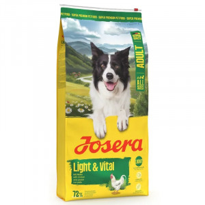JOSERA LIGHT & VITAL sausā barība suņiem Svara kontrole 12.5kg