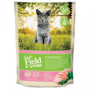 Sam's Field Cat Sterilized sausā barba kaķiem Vista 7.5kg