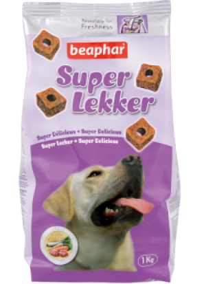 Beaphar Super Lekker papildbarība veciem suņiem 1kg