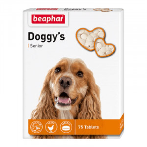 BEAPHAR DOGGY`S SENIOR vitamīnu gardums suņiem N75