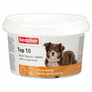 Beaphar TOP 10 For Dogs papildbarība suņiem Multivitamīni N750