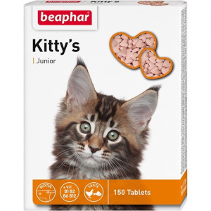 Beaphar Kitty's Junior gardums ar vitamīniem kaķēniem 150 tab