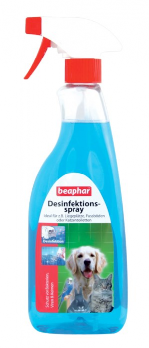Beaphar Desinfections Spray aerosols dezinfekcijas veikšanai 500ml