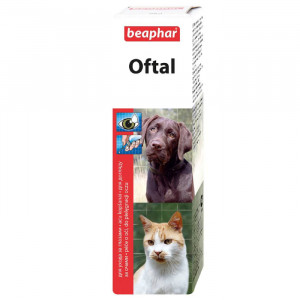 Beaphar Oftal acu kopšanas līdzeklis suņiem, kaķiem 50ml