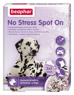 Beaphar No Stress spot on Dog nomierinoši pilieni suņiem 3 pipetes