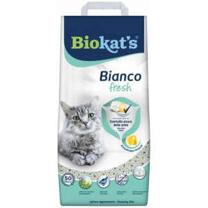 Biokat's Fresh cementējošās smiltis kaķu tualetēm ar svaigu aromātu 10kg