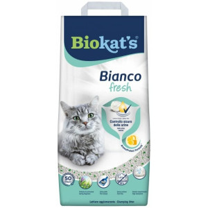 Biokat's Fresh cementējošās smiltis kaķu tualetēm ar svaigu aromātu 10kg