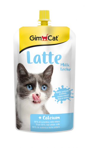 Gimcat Cat Milk kaķu piens - piena aizvietotājs ar kalciju kaķiem un kaķēniem 200ml