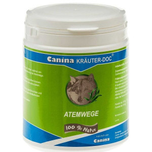 Canina Kräuter-DOC ATEMWEGE  Respiratory System papildbarība elpošanas ceļiem 300g