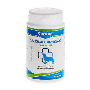 Canina Calcium Carbonat tabletes papildbarība ar kalciju 350g