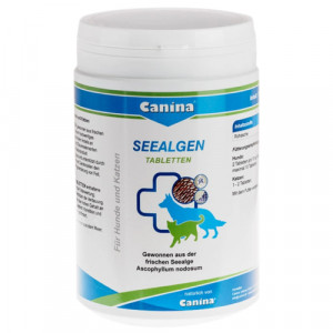 Canina Seealgen tabletes stimulē spalvas, deguna, ķepu un smaganu pigmentāciju 750g