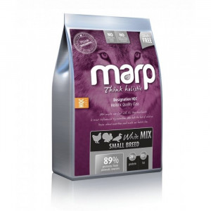MARP DOG THINK HOLISTIC WHITE MIX SMALL bezgraudu sausā barība suņiem 2kg