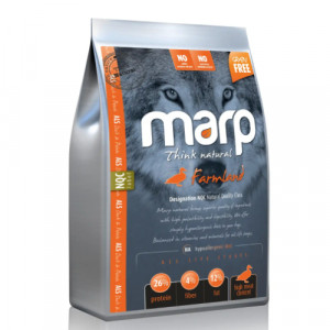 Marp Dog Natural Farmland sausā barība suņiem Pīle 12kg