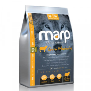 Marp Dog Natural Green Mountains sausā barība suņiem Jērs 2kg